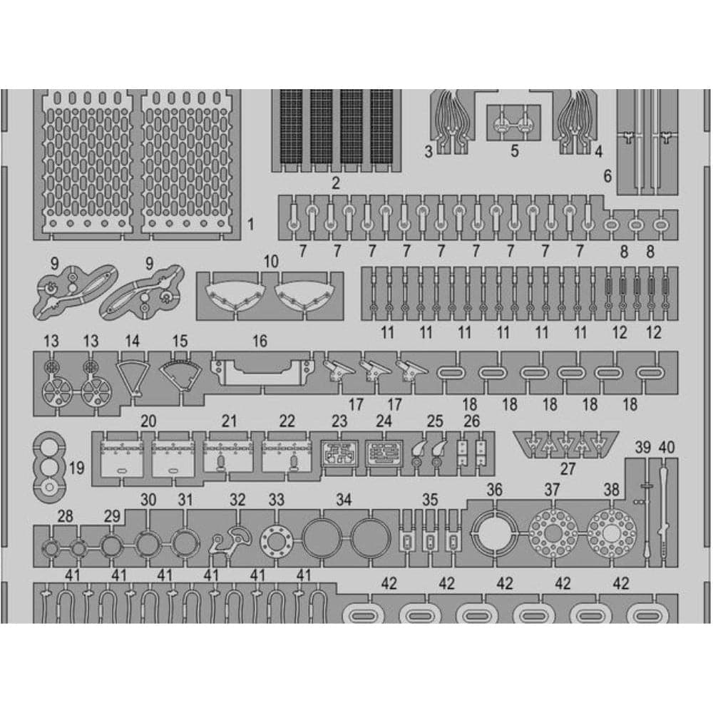 EDUARD Photo Etched Set for Wingnut Wings Fokker D.VII1/32