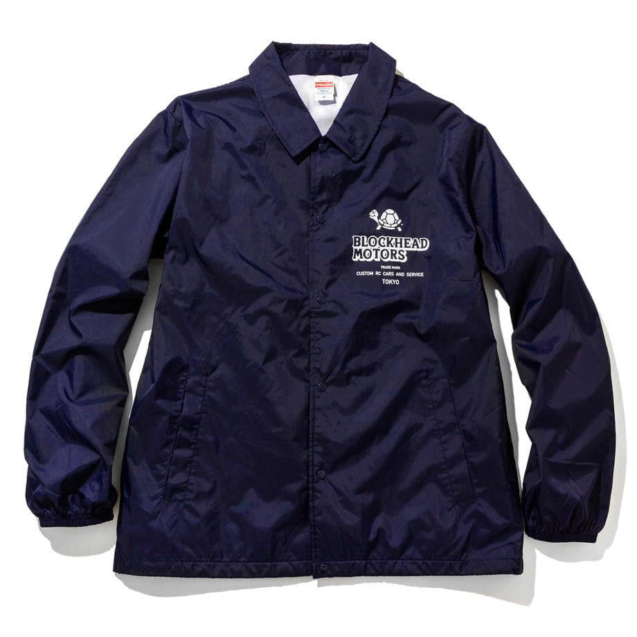 BLOCKHEAD MOTORS Nylon Jacket Navy - XL