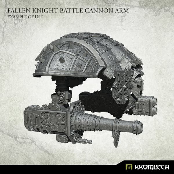 KROMLECH Fallen Knight Battle Cannon Arm (1)