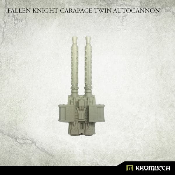 KROMLECH Fallen Knight Carapace Twin Autocannon (1)