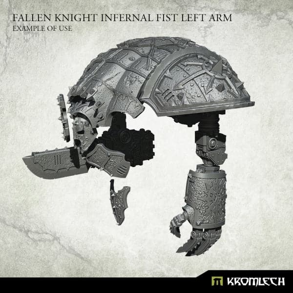 KROMLECH Fallen Knight Infernal Fist Arm [Left] (1)