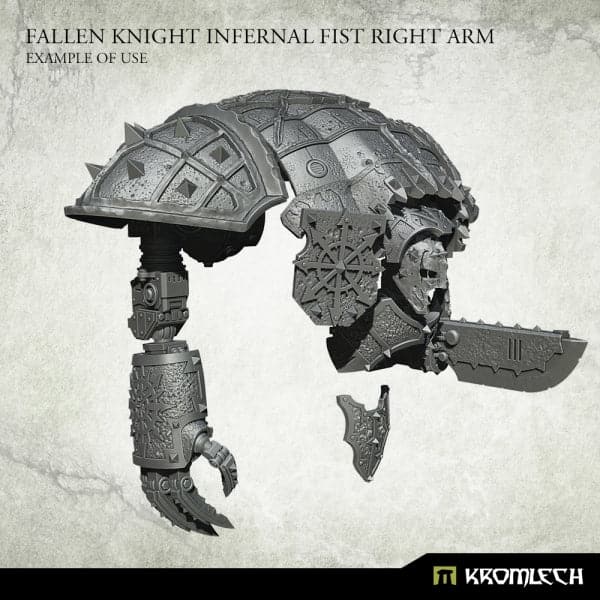 KROMLECH Fallen Knight Infernal Fist Arm [Right] (1)