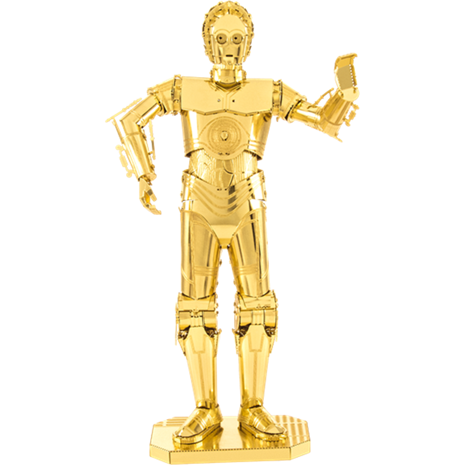 METAL EARTH Star Wars C-3PO Gold