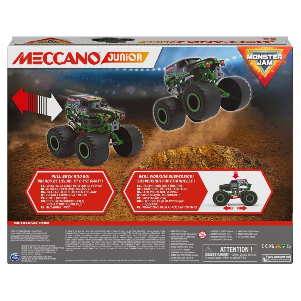 MECCANO Junior Monster Jam Grave Digger