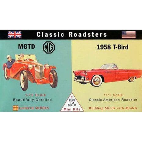 GLENCOE 1/72 Classic Roadsters - MGTD/55