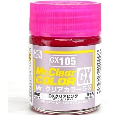 Mr Clear Color GX Pink Lacquer Paint