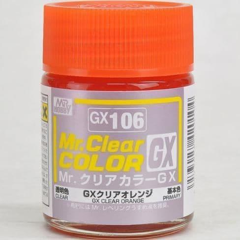 Mr Clear Color GX Orange Lacquer Paint