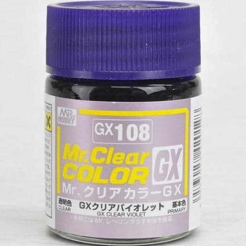 Mr Clear Color GX Violet Lacquer Paint