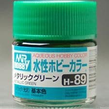 MR HOBBY Aqueous Metallic/Gloss Green - H089