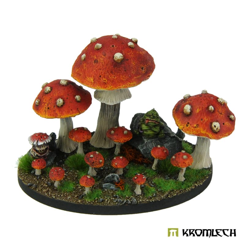 KROMLECH Goblin Forest Large Toadstools (3)