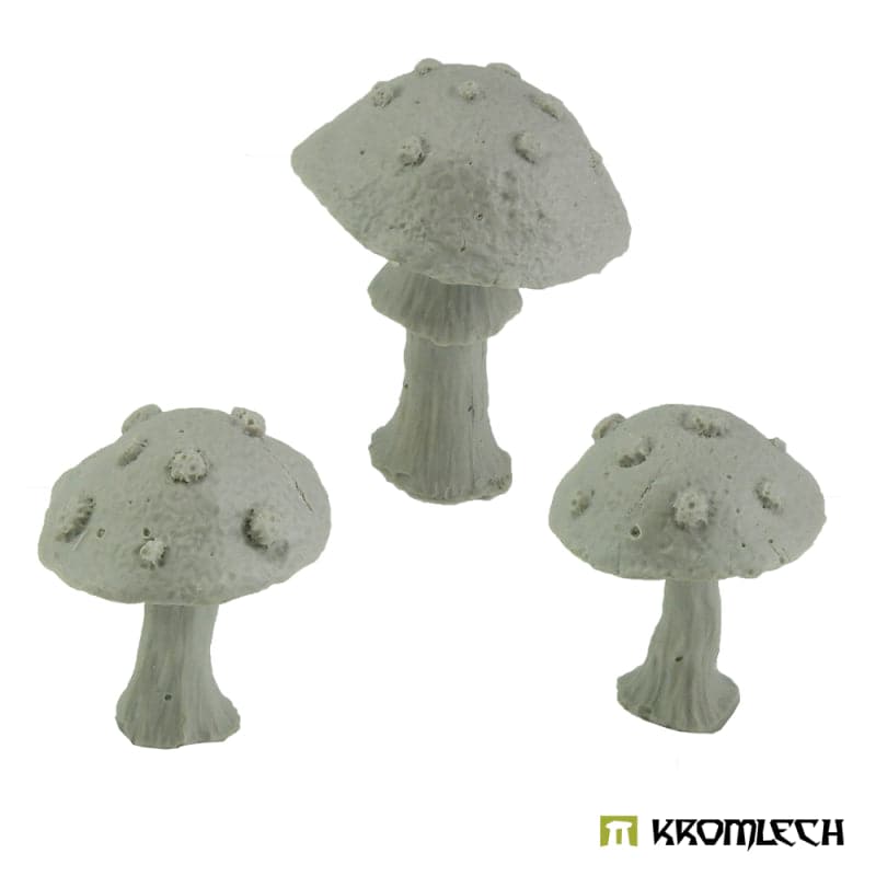 KROMLECH Goblin Forest Large Toadstools (3)