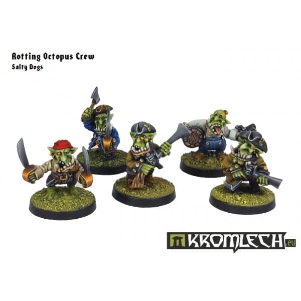 KROMLECH Goblin Pirates Salty Dogs (5)