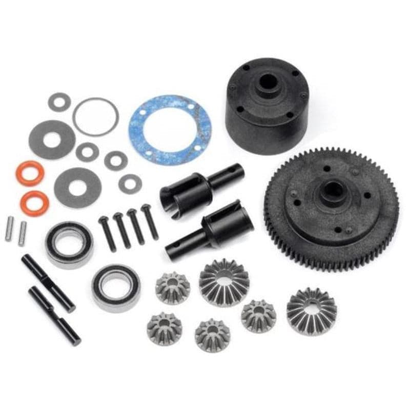 (Clearance Item) HB RACING Centre Gear Differential Set D418/D413 (72T)