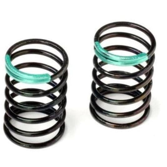 (Clearance Item) HB RACING Shock Spring 14x25x1.5mm 6.75 (Green/2pcs)