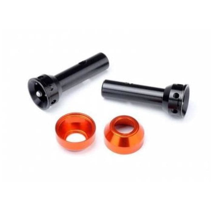 (Clearance Item) HB RACING Stub Axle (Sleeve Pin Capture/2pcs)