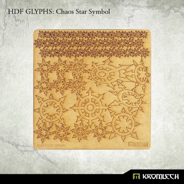 KROMLECH HDF Glyphs: Chaos Star Symbol