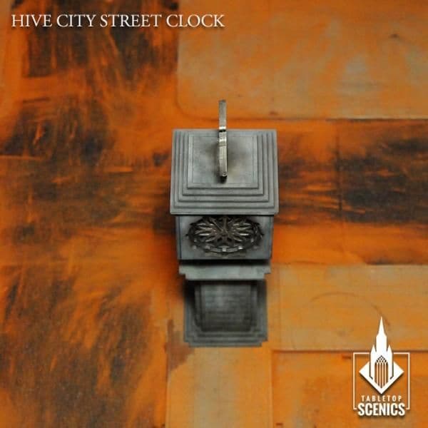 TABLETOP SCENICS Hive City Street Clock