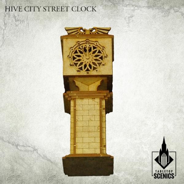 TABLETOP SCENICS Hive City Street Clock