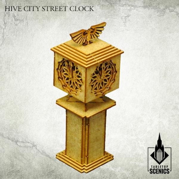 TABLETOP SCENICS Hive City Street Clock