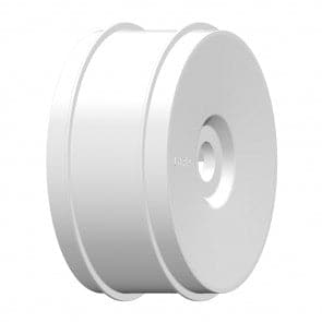 GRP 1/8 White Wheels (Pair)