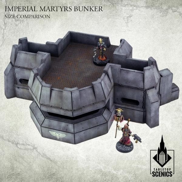 TABLETOP SCENICS Imperial Martyrs Bunker