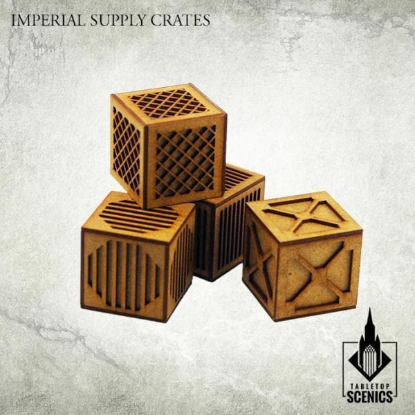 TABLETOP SCENICS Imperial Supply Crates