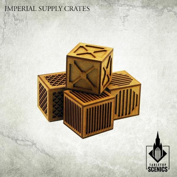 TABLETOP SCENICS Imperial Supply Crates