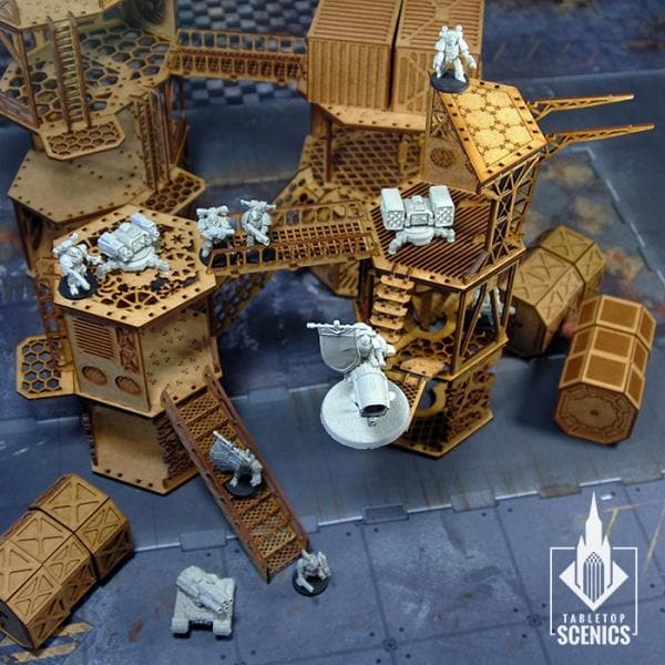 TABLETOP SCENICS Industrial Platform - Small