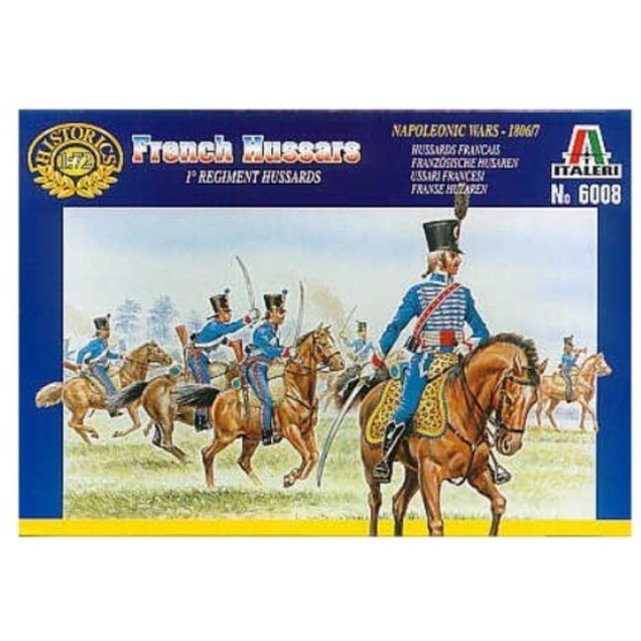 ITALERI 1/72 French Hussars Napoleonic Wars