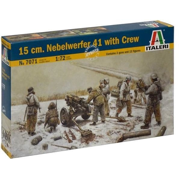 ITALERI 1/72 15cm Nebelwerfer 41 with Crew