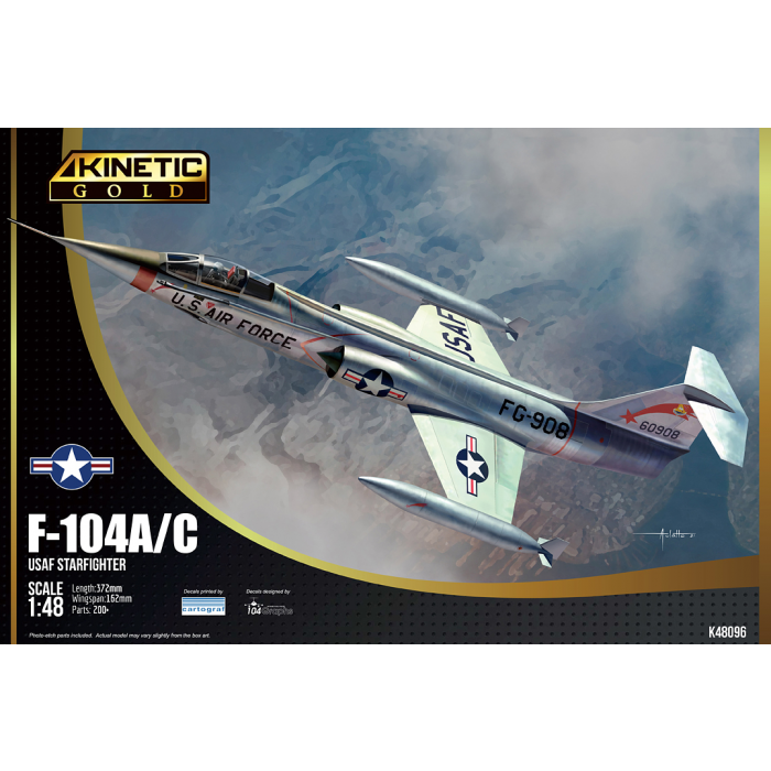 KINETIC 1/48 F-104A/C Starfighter USAF