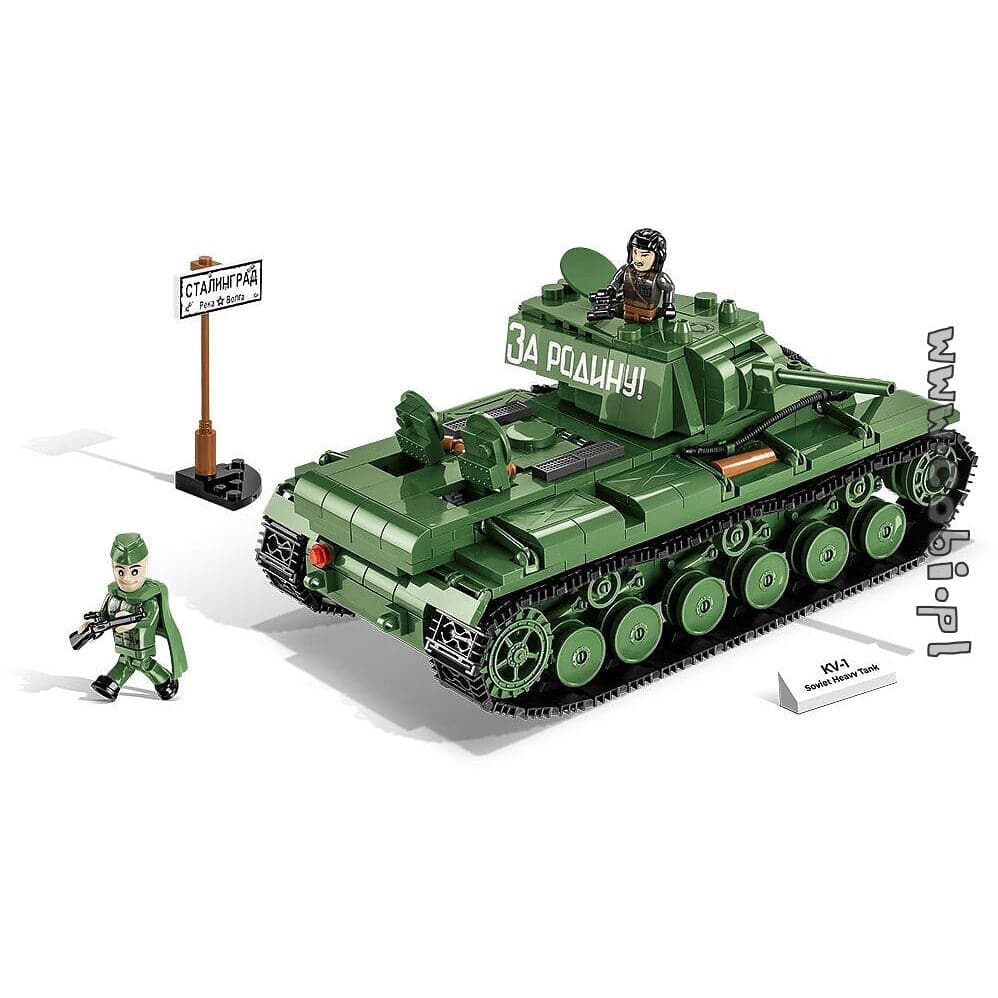 COBI World War II - KV-1 Tank (590 Pieces)