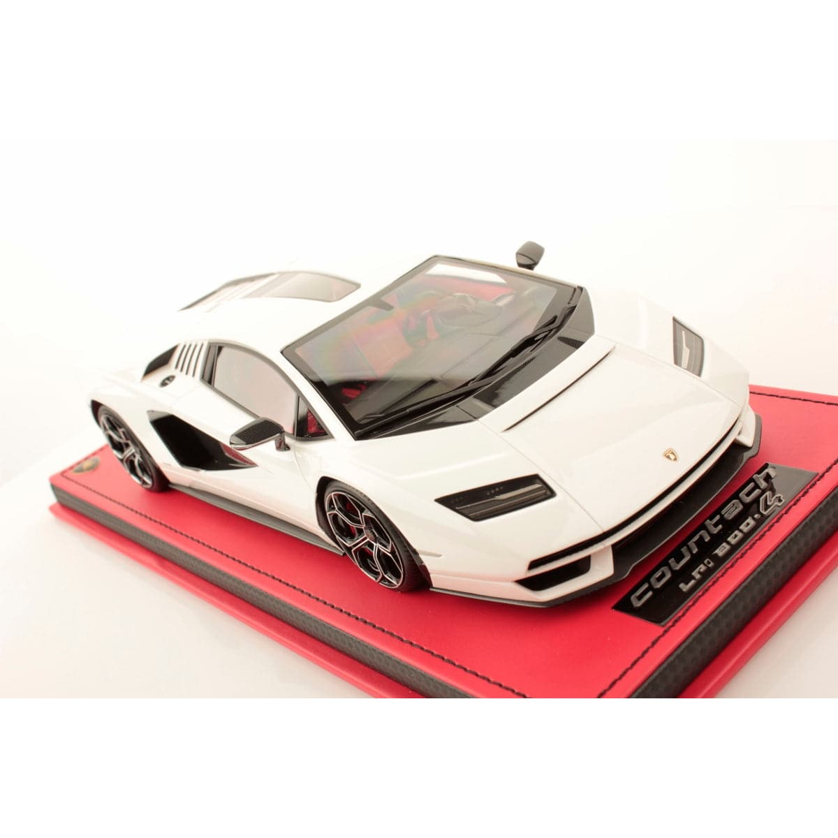 MR COLLECTION MODELS 1/18 Lamborghini Countach LPI 800-4 Bianco Siderale