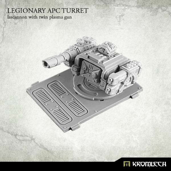 KROMLECH Legionary APC Turret: Lascannon with Twin Plasma G