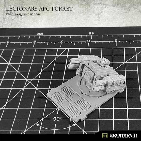 KROMLECH Legionary APC Turret: Twin Magma Cannon (1)