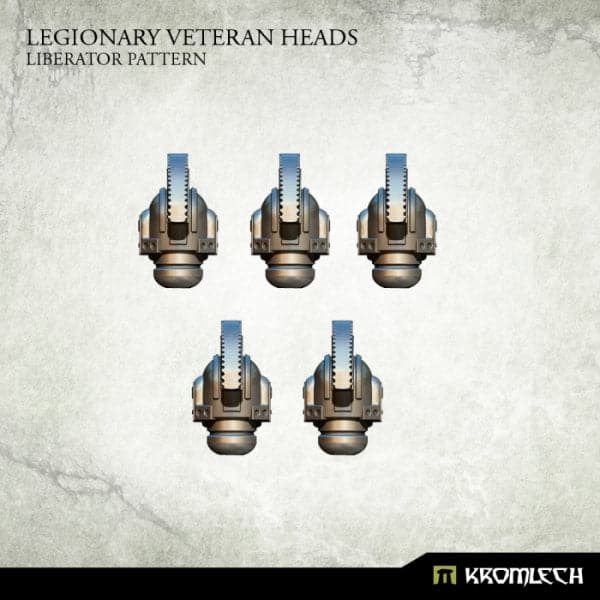 KROMLECH Legionary Veteran Heads: Liberator Pattern (5)