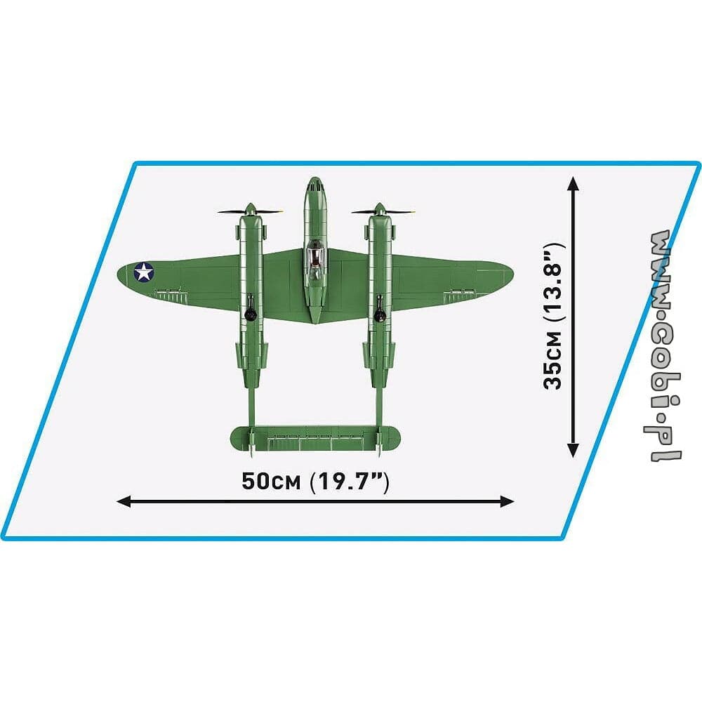 COBI WWII - Lockheed P-38 Lightning H 545 pcs