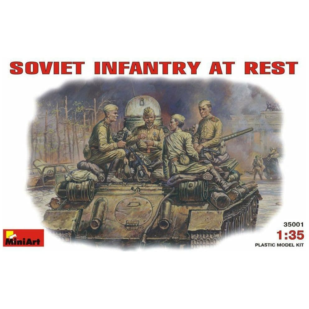 MINIART 1/35 Soviet Infantry at Rest