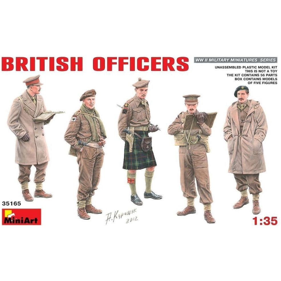 MINIART 1/35 British Officers