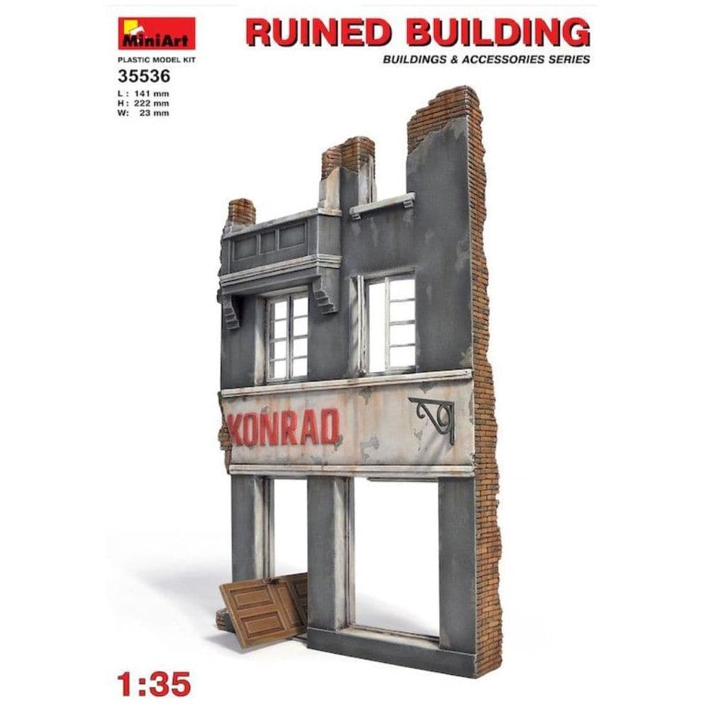 MINIART 1/35 Ruined Building