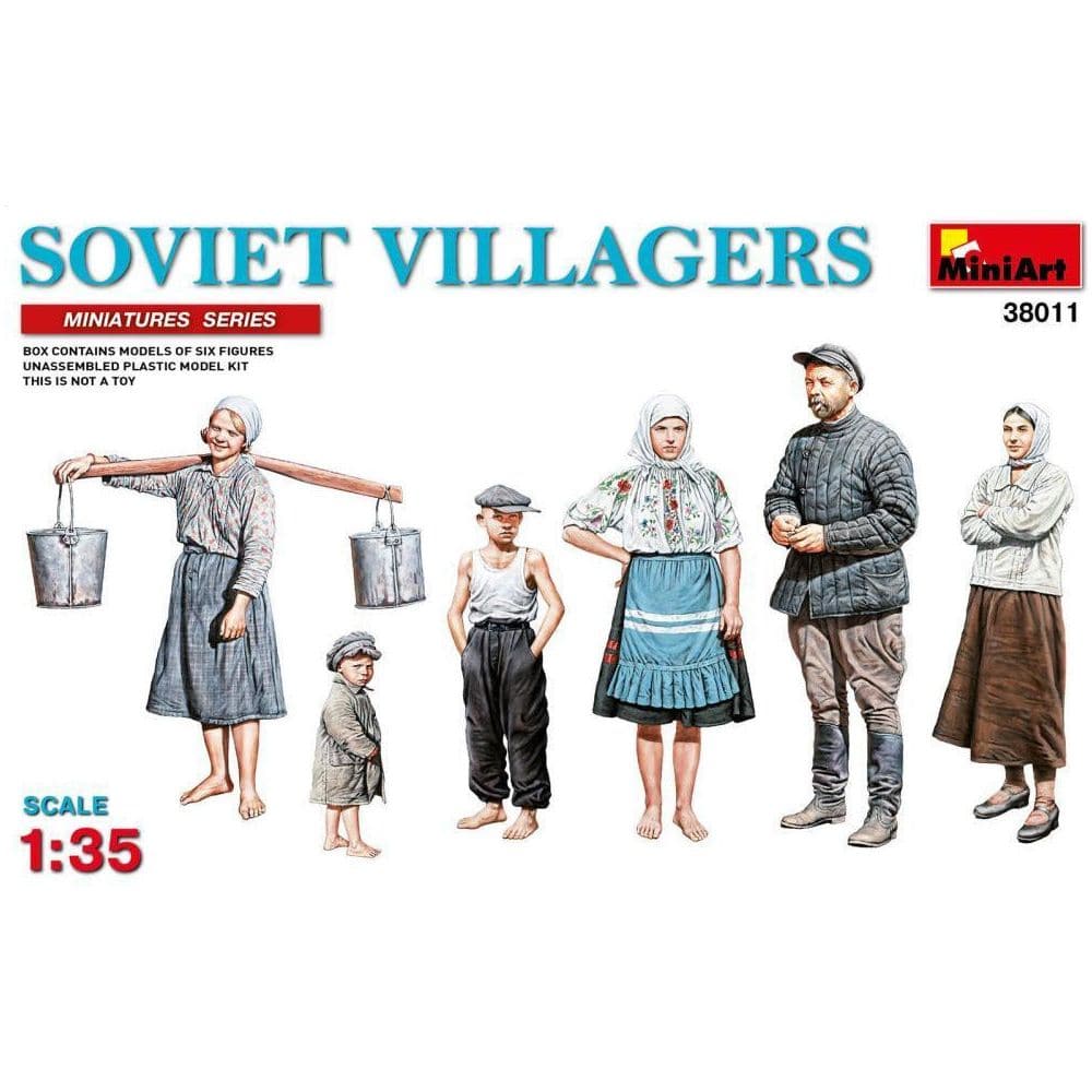 MINIART 1/35 Soviet Villagers