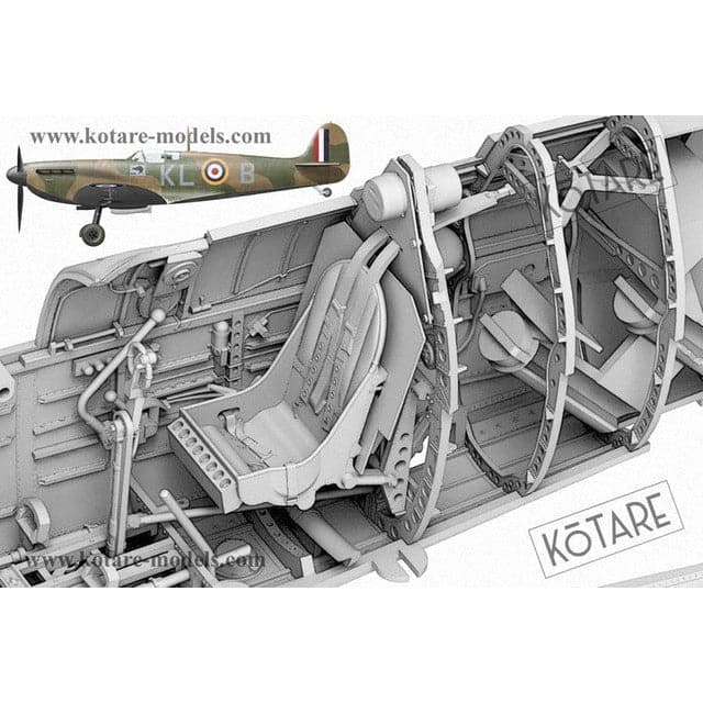 KOTARE 1/32 Spitfire Mk.Ia (Mid)