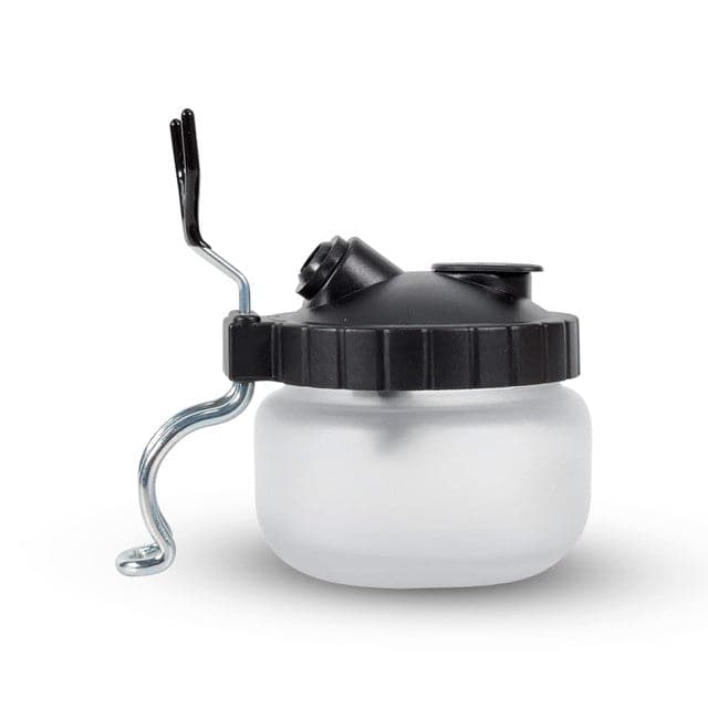 NINESTEPS Airbrush Cleaning Pot with Holder