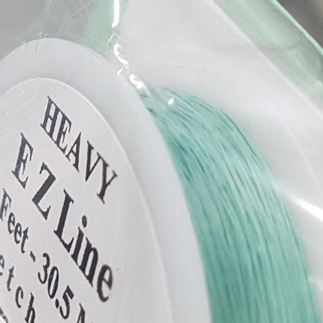 EZ LINE Elastic Polymer Green (Heavy) 30 Metres