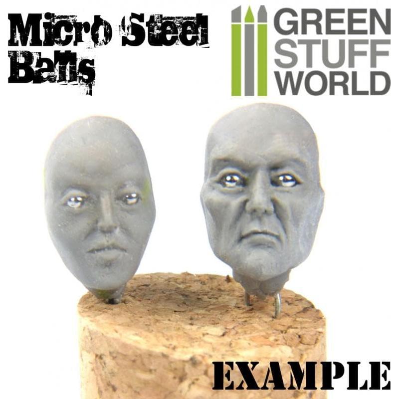 GREEN STUFF WORLD Micro Steel Balls (2 - 4mm)