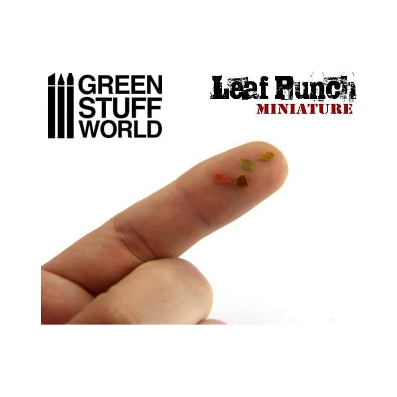 GREEN STUFF WORLD Miniature Leaf Punch - Red