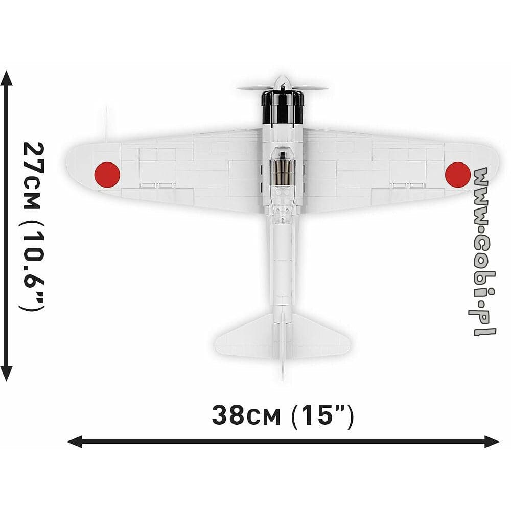 COBI WWII - Mitsubishi A6M2 Zero-Sen 347 pcs