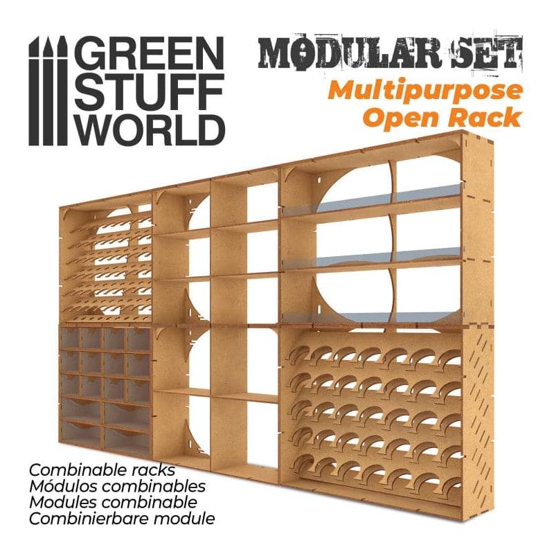 GREEN STUFF WORLD Multipurpose Open Rack