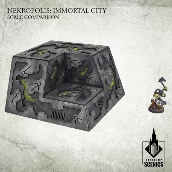 TABLETOP SCENICS Nekropolis Mastaba - Obelisk Corner