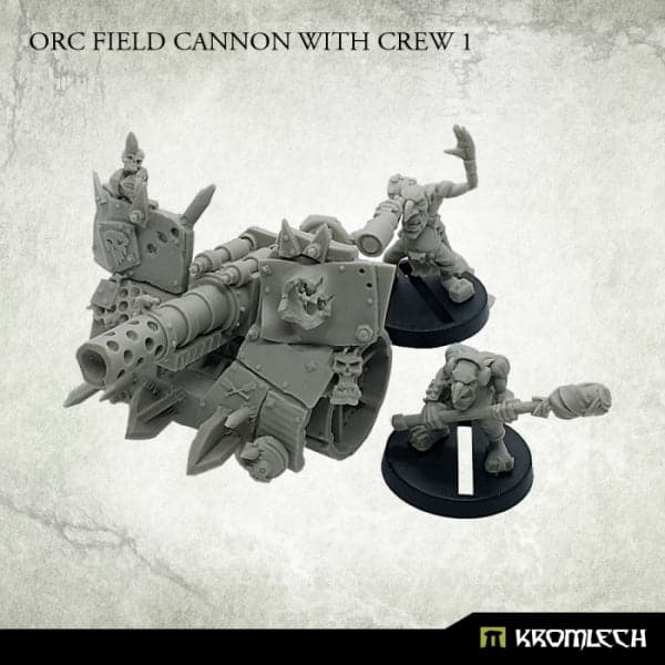 KROMLECH Orc Field Cannon with Crew 1 (3)